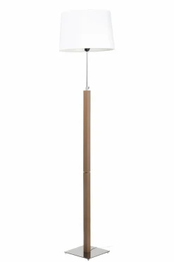 ALUMINOR Lampadaire Quatro Up - Chêne gris