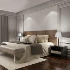 ALUMINOR Lampe à poser Quatro Up - Chêne gris