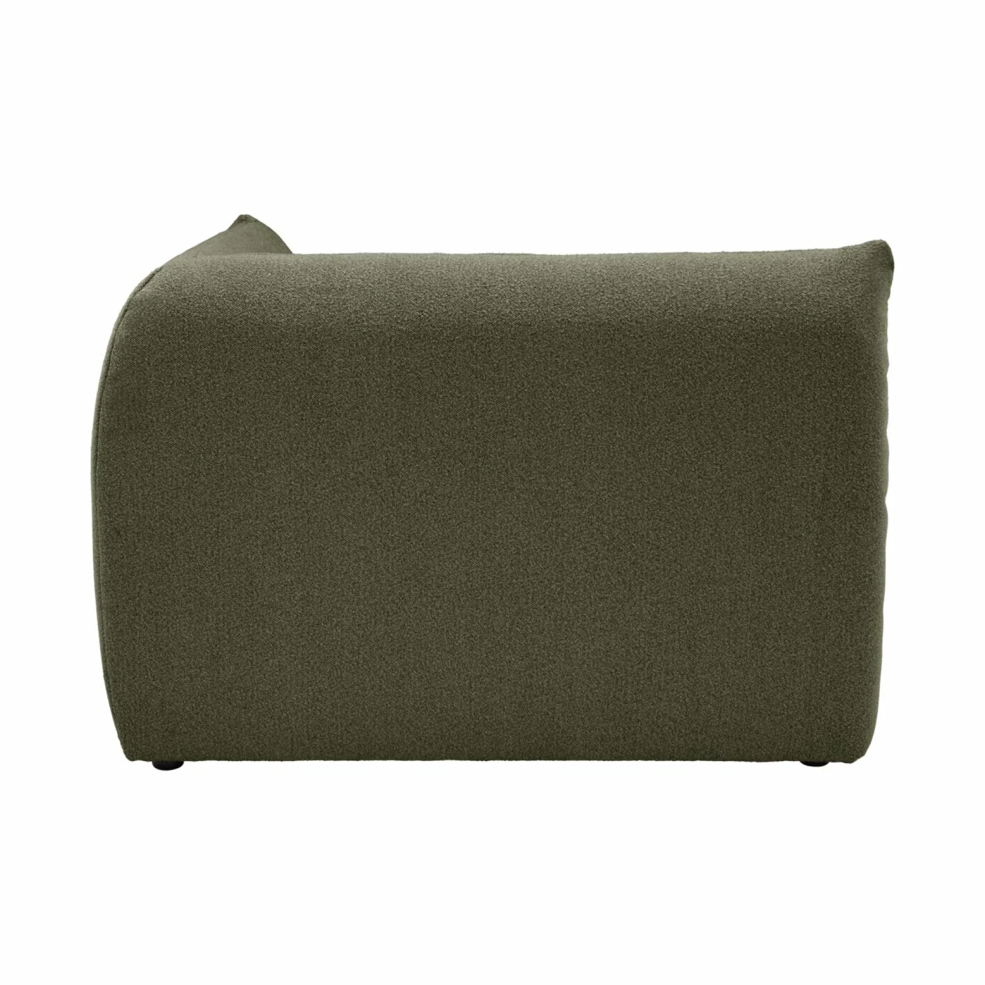 Angle droit pour canapé modulable tissu Pixel - Vert Mousse