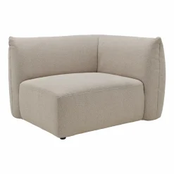 Angle droit pour canapé modulable tissu Pixel - Naturel