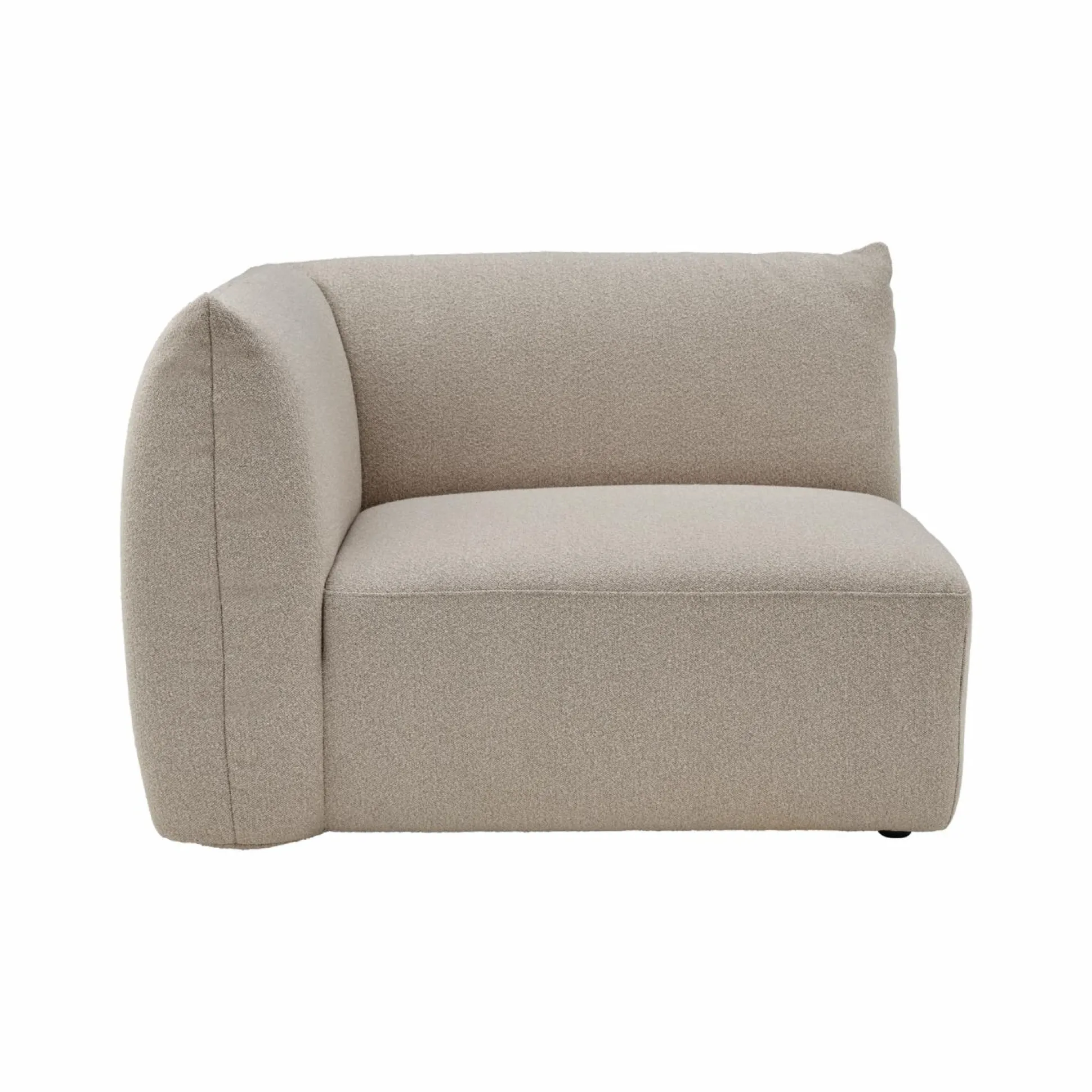 Angle gauche pour canapé modulable tissu Pixel - Naturel