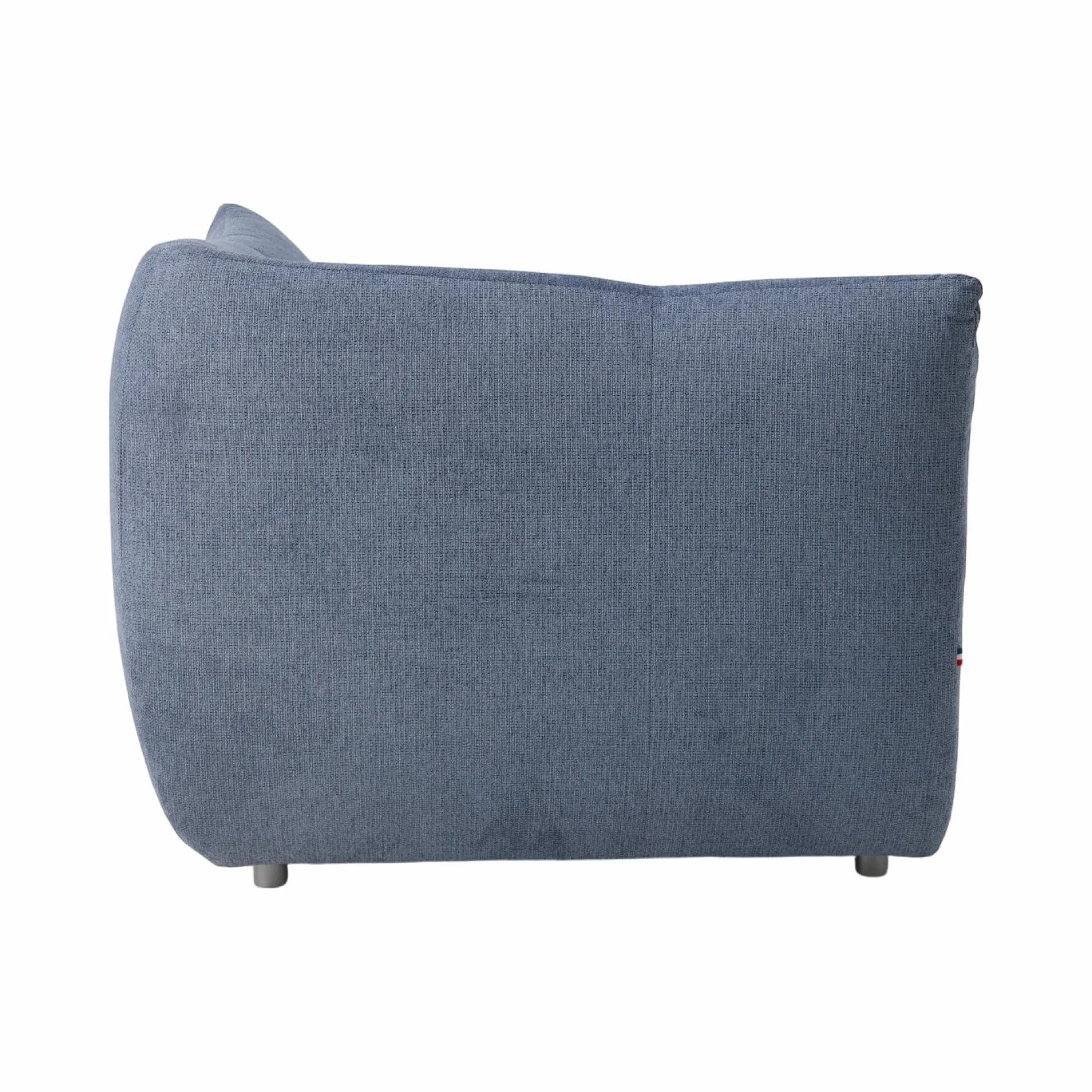 Angle pour canapé modulable tissu Benny - Bleu