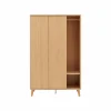 Armoire 2 portes bois Atia