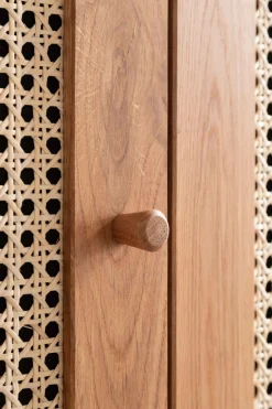 Armoire chêne massif 4 portes Capucine