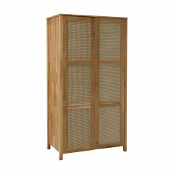 Armoire chêne massif 2 portes Capucine