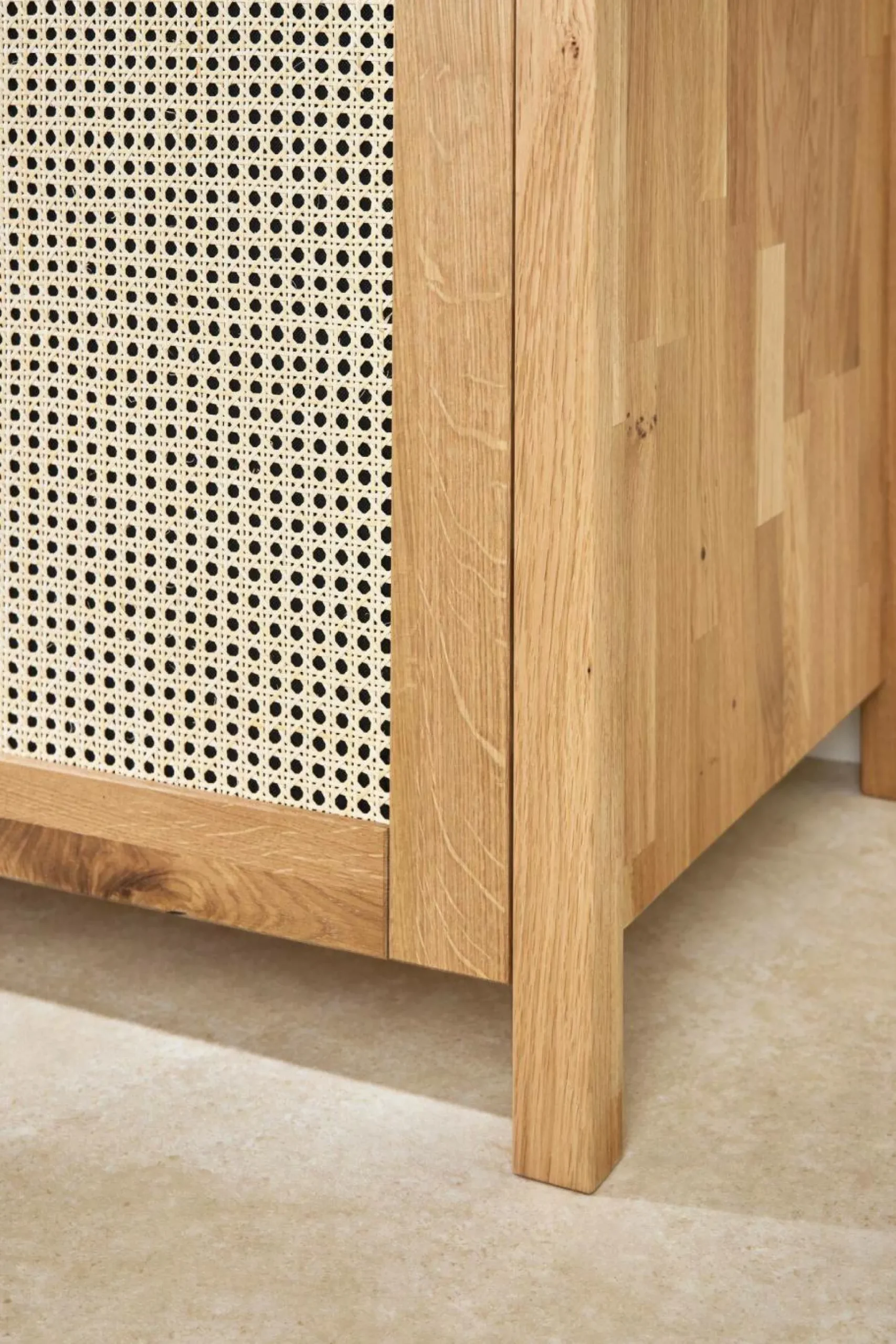 Armoire chêne massif 2 portes Capucine