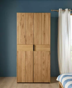 Armoire chêne massif 2 portes Conor