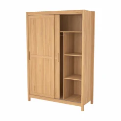 Armoire en bois 2 portes Luminescence