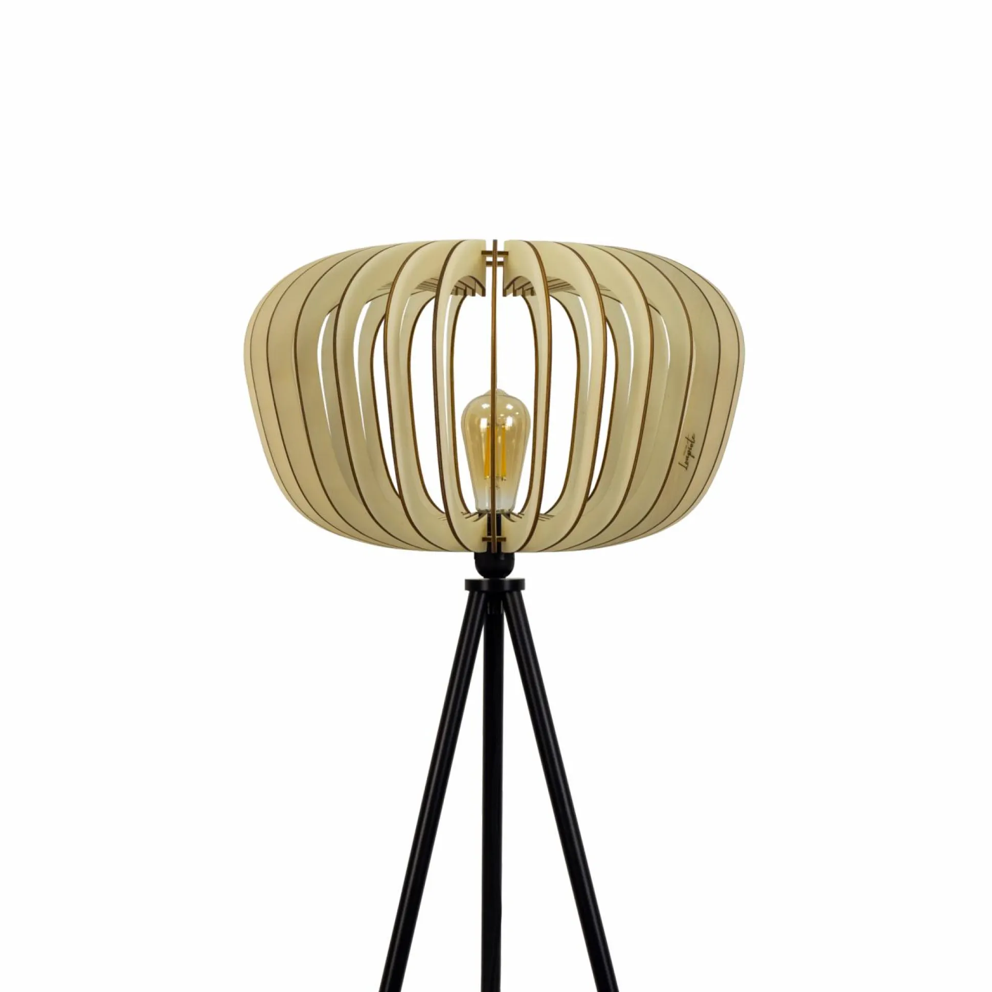 ATELIER LOUPIOTE Lampadaire Agathe - Pieds noir - Grand