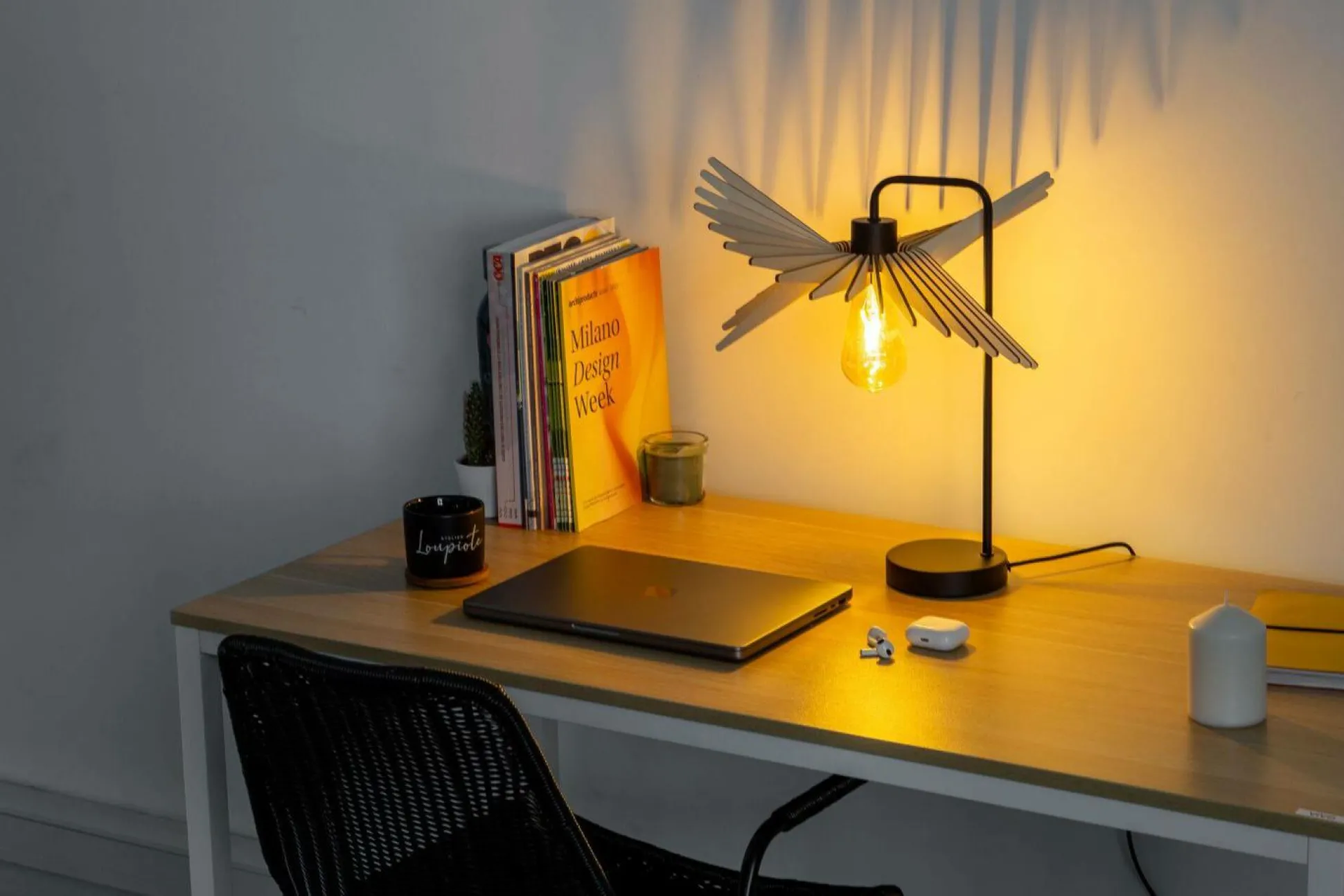 ATELIER LOUPIOTE Lampe à poser Alba