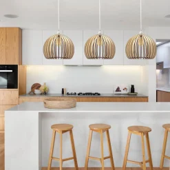 ATELIER LOUPIOTE Suspension Atlas - Bois brut