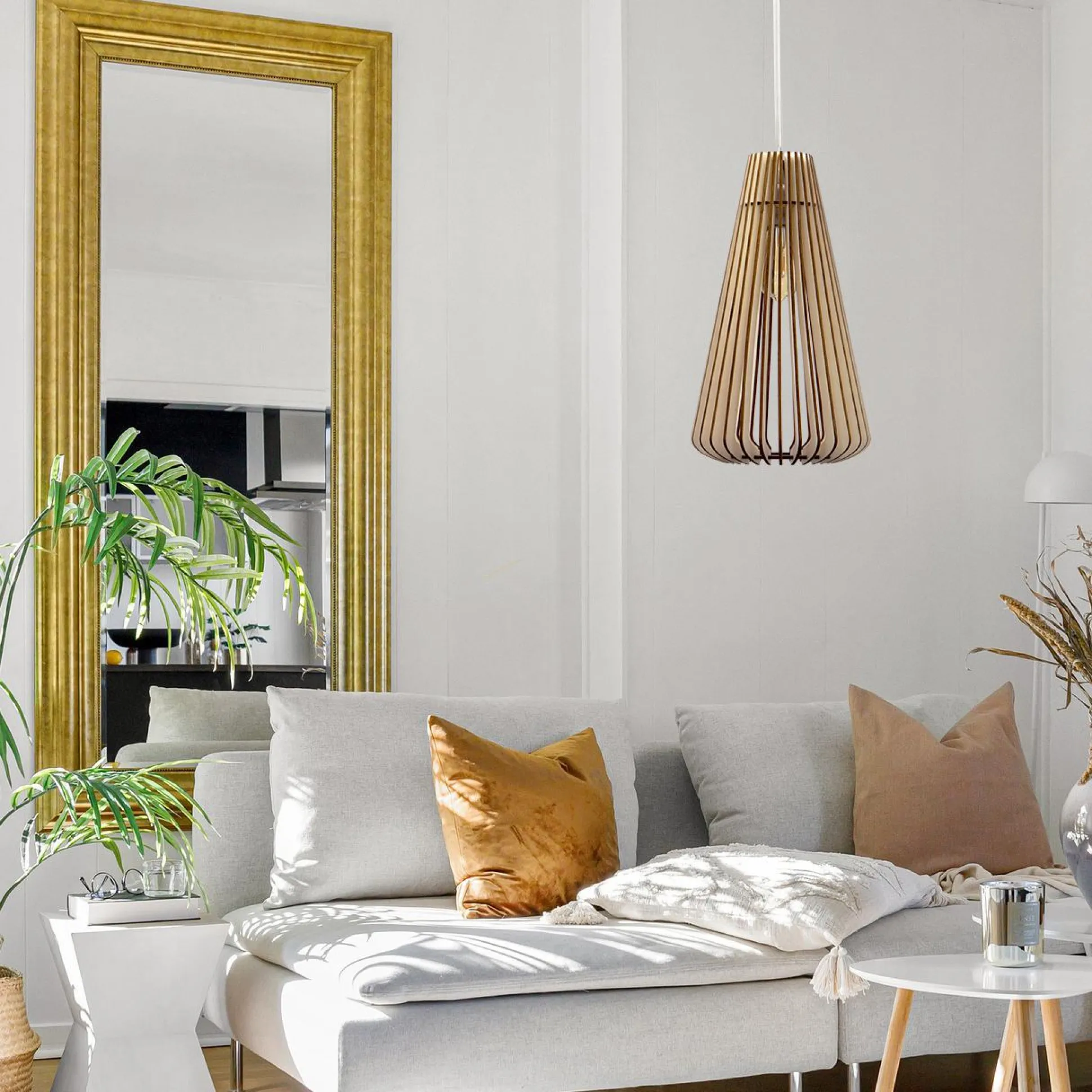 ATELIER LOUPIOTE Suspension Andromède - Bois brut