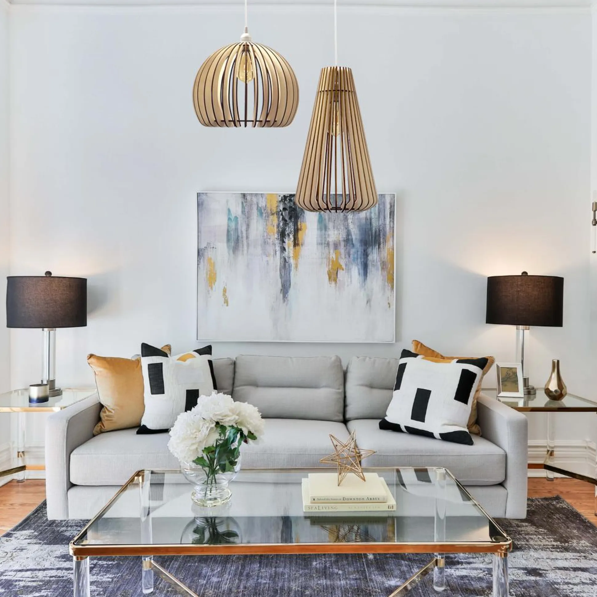 ATELIER LOUPIOTE Suspension Andromède - Bois brut