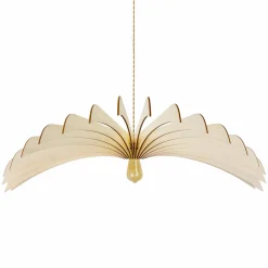 ATELIER LOUPIOTE Suspension Aigle - Bois brut
