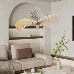 ATELIER LOUPIOTE Suspension Aigle - Bois brut