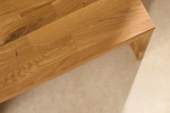 Banc à chaussures bois massif 3 places Cyriel - Chêne Massif