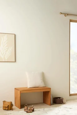 Banc bois massif 1 place Cyriel - Hêtre Massif