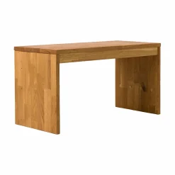 Banc bois massif 1 place Cyriel - Chêne Massif