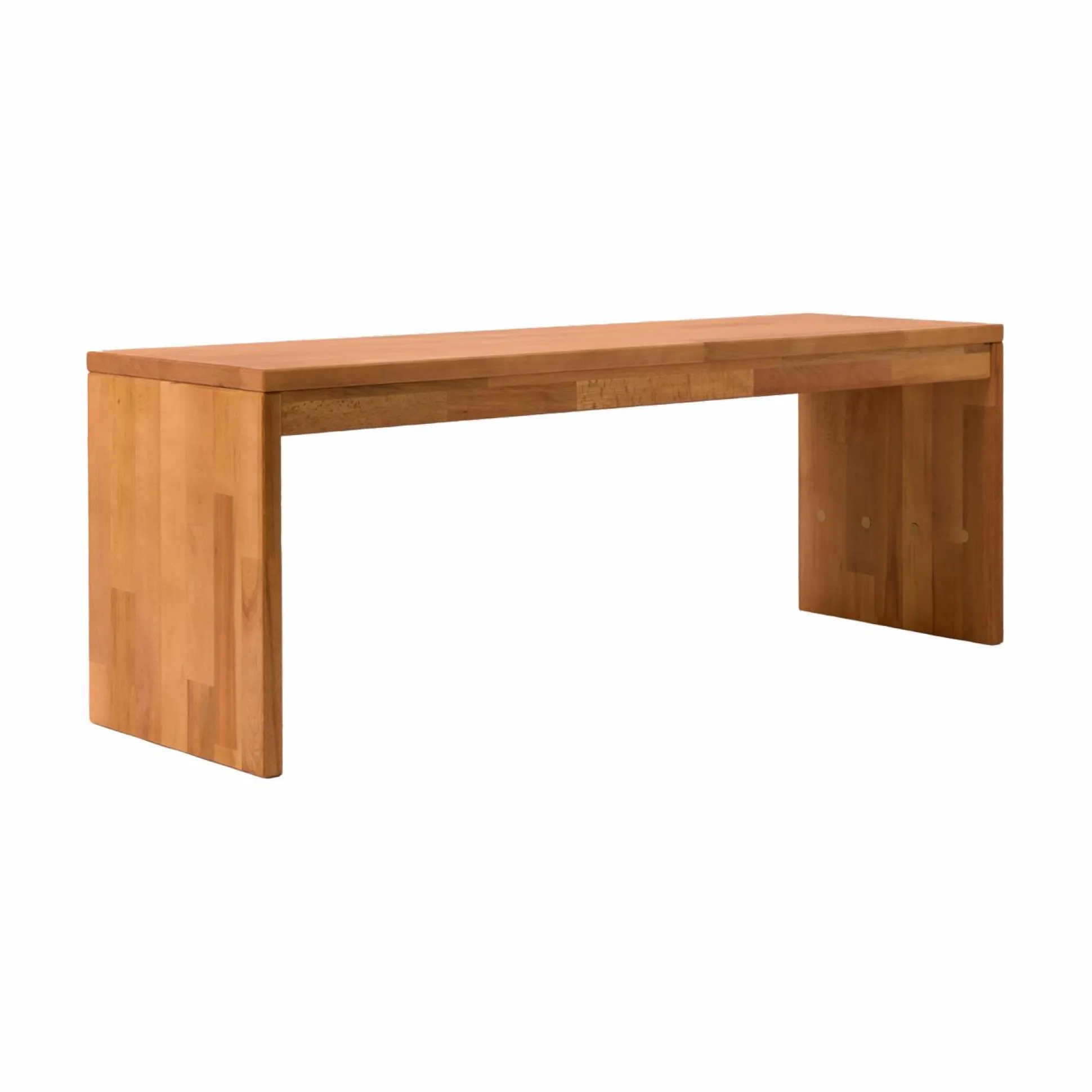 Banc bois massif 2 places Cyriel - Hêtre Massif