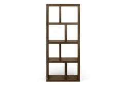 Bibliothèque 4 niveaux L70 cm Texas - Noyer