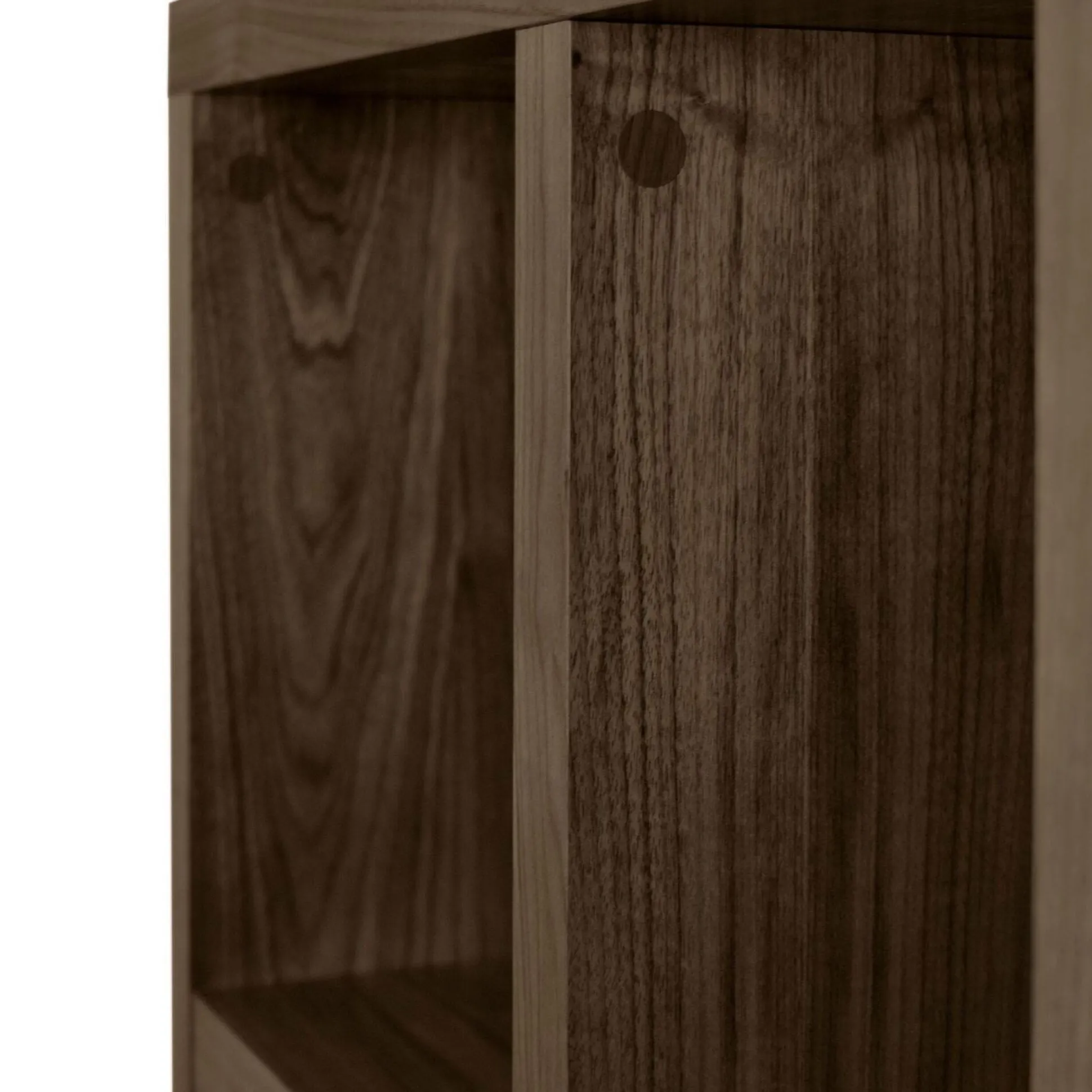 Bibliothèque 4 niveaux L70 cm Texas - Noyer