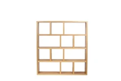 Bibliothèque 4 niveaux L150 cm Texas - Naturel