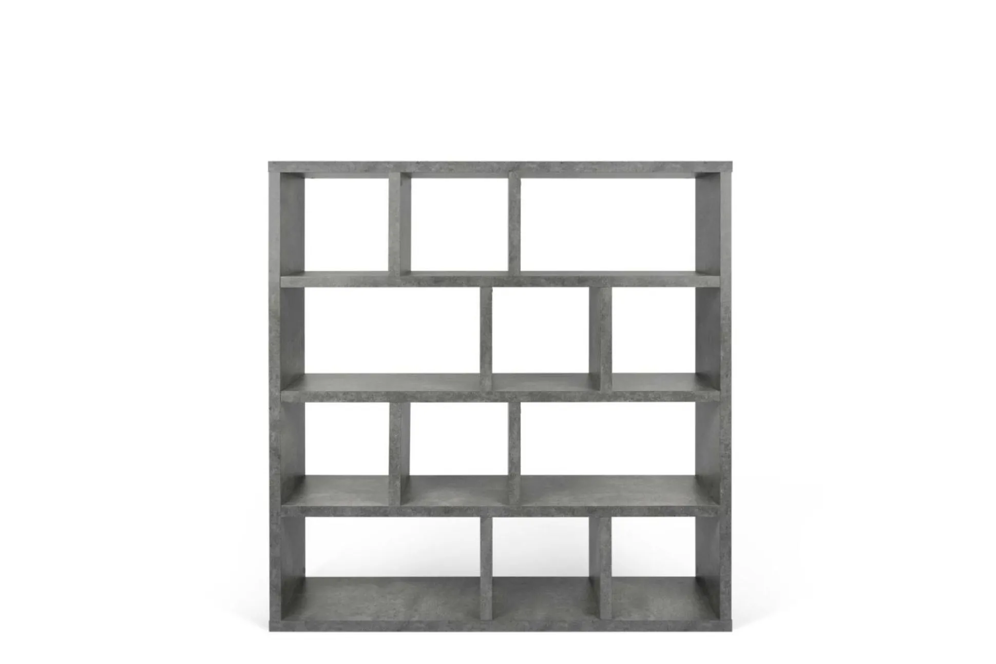 Bibliothèque 4 niveaux L150 cm Texas - Béton