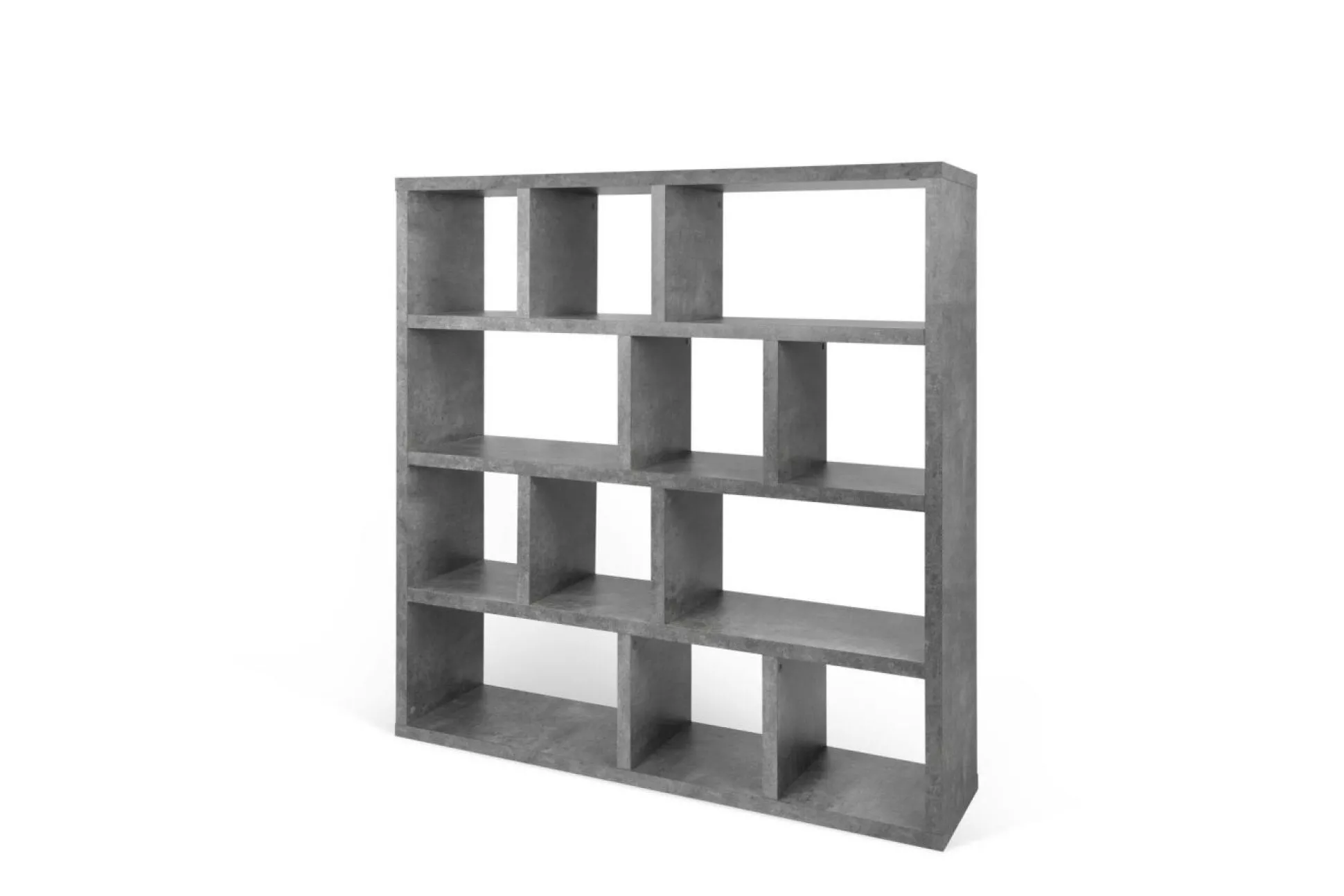 Bibliothèque 4 niveaux L150 cm Texas - Béton