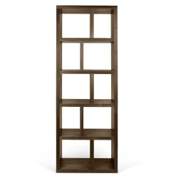 Bibliothèque 5 niveaux L70 cm Texas - Noyer