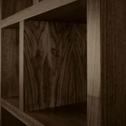 Bibliothèque 5 niveaux L70 cm Texas - Noyer