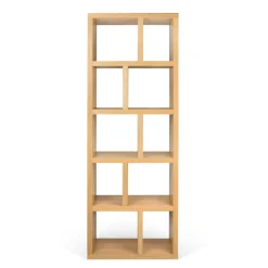 Bibliothèque 5 niveaux L70 cm Texas - Chêne