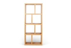 Bibliothèque 4 niveaux L70 cm Texas - Naturel