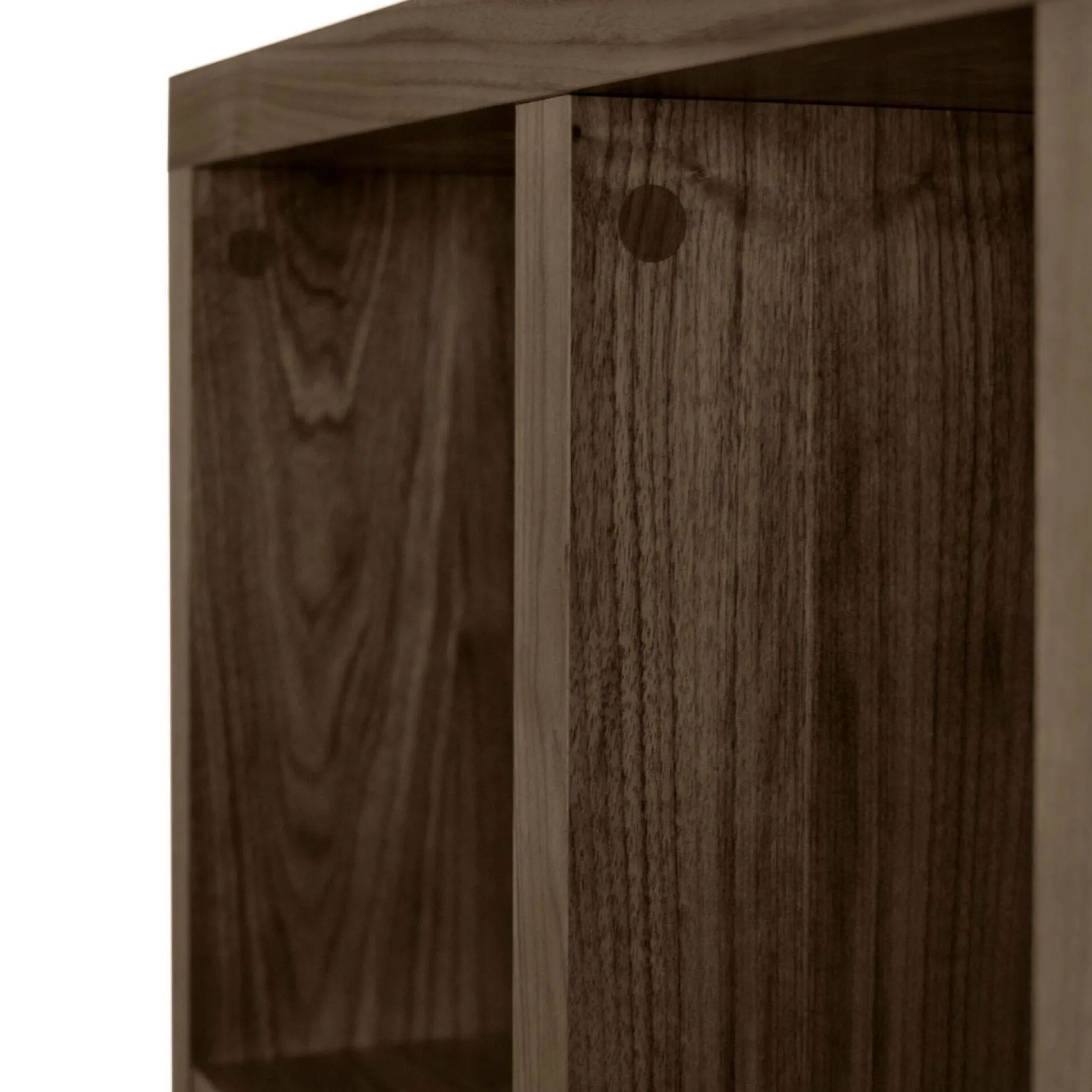 Bibliothèque 4 niveaux L150 cm Texas - Noyer