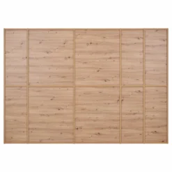 Bibliothèque 7 portes grande version Marlone - Carbone