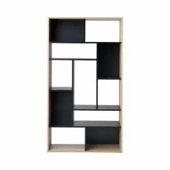 Bibliothèque Séoul - Chêne/Noir
