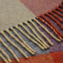 BIEDERLACK Plaid laine et cachemire Clarence, carreaux - 130 x 170 cm