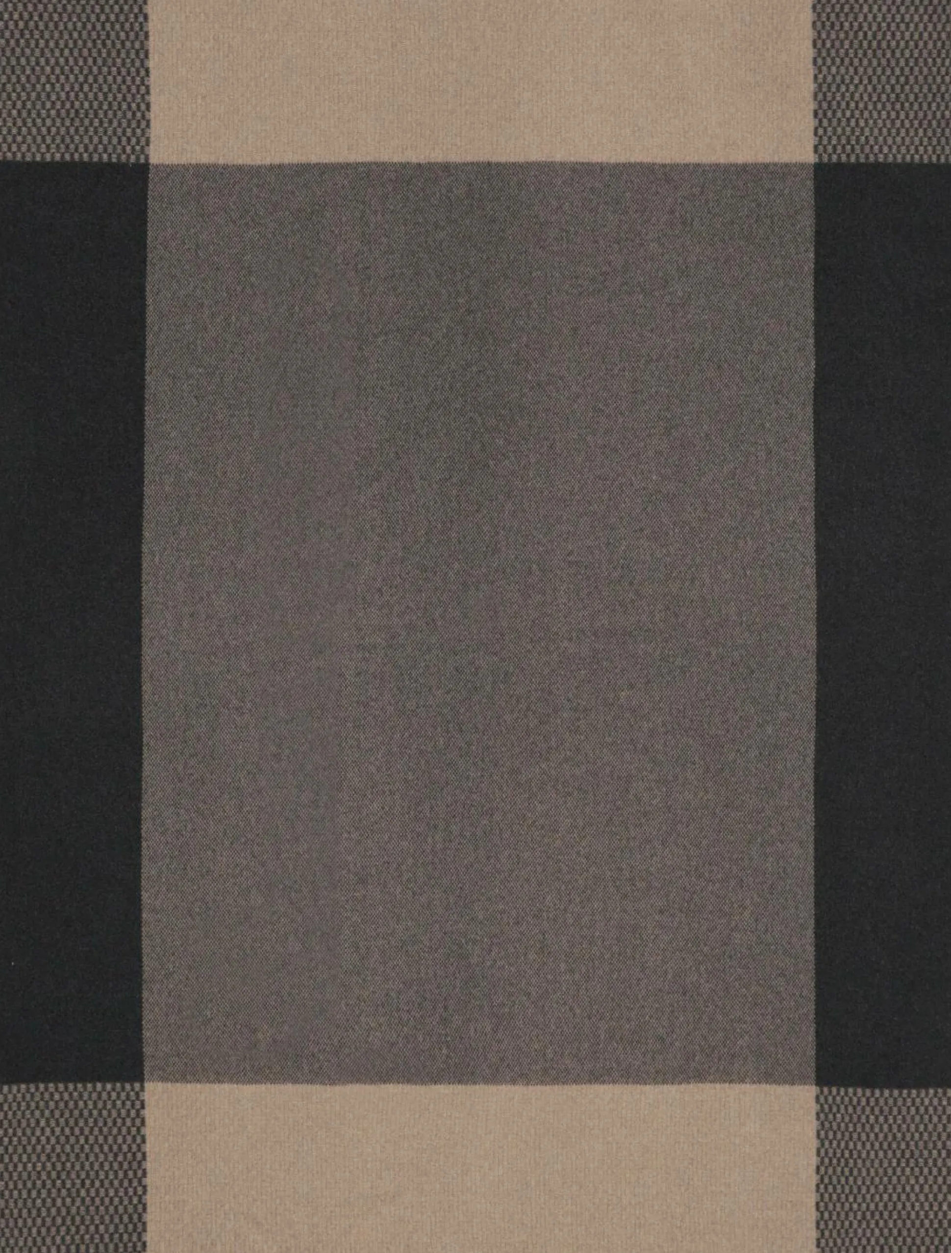 BIEDERLACK Plaid laine mérinos Béryl - Mokka - 150 x 200 cm