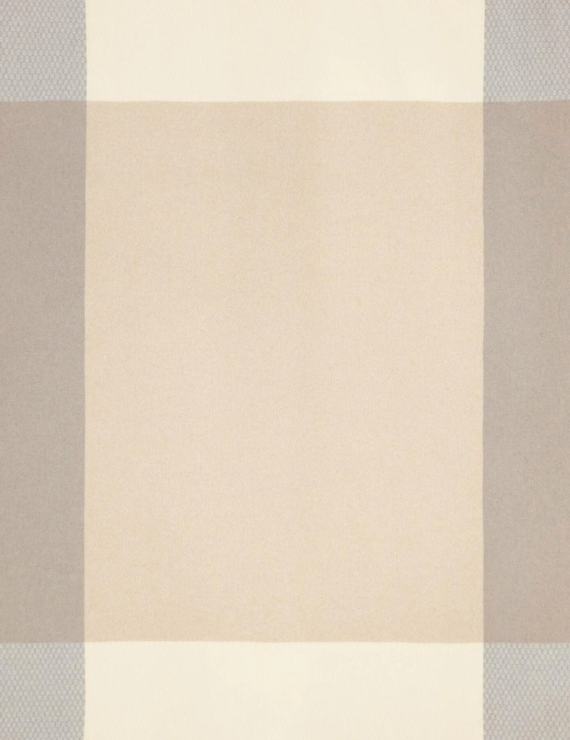 BIEDERLACK Plaid laine mérinos Béryl - Ecru - 150 x 200 cm