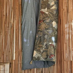 BLANC DES VOSGES Courtepointe satin de coton Jardins de Babylone