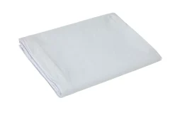 BLANC DES VOSGES Drap percale lavée Bohème - Perle - 240 x 300 cm
