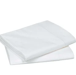 BLANC DES VOSGES Drap Satin - Blanc - 240 x 300 cm