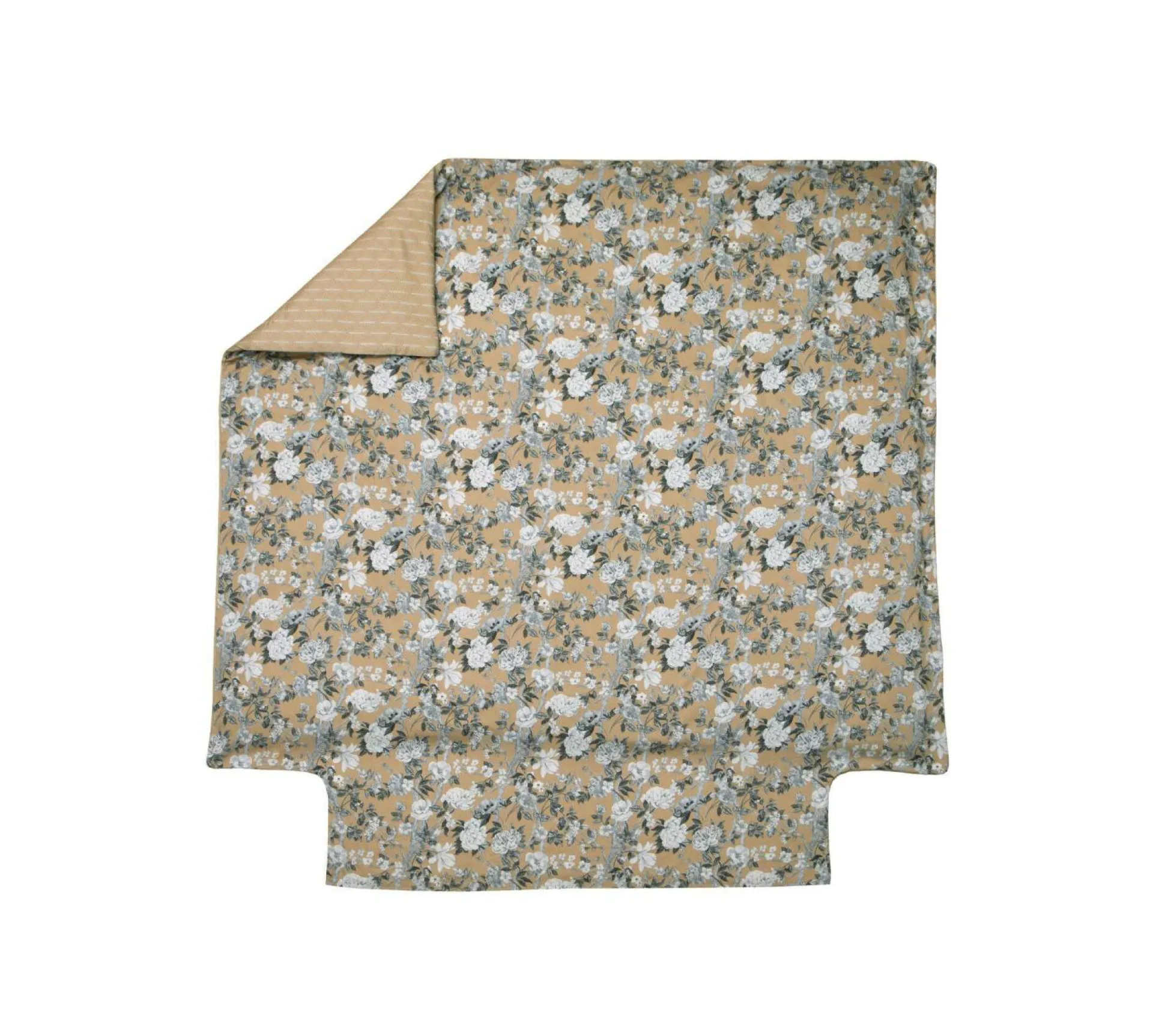 BLANC DES VOSGES Housse de couette satin Impérial - Chanvre - 140 x 200 cm