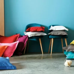 BLANC DES VOSGES Housse de couette Coton - Ficelle - 200 x 200 cm