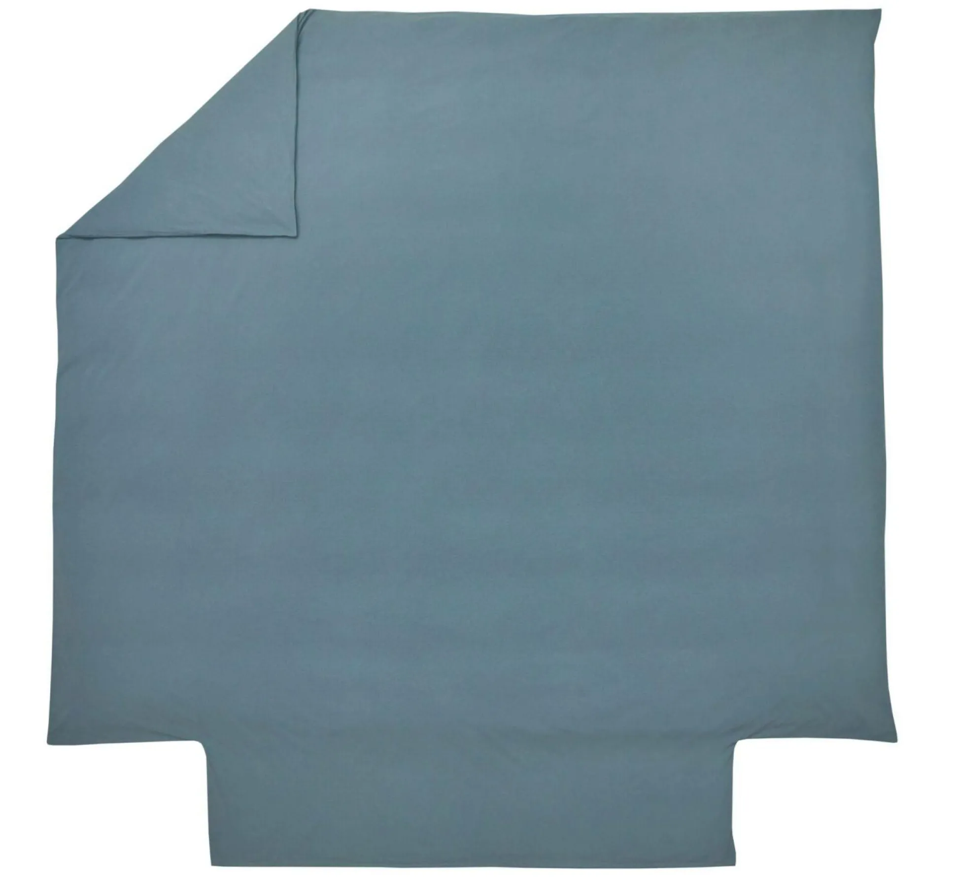 BLANC DES VOSGES Housse de couette percale lavée Bohème - Orage - 140 x 200 cm