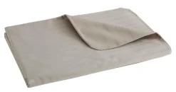 BLANC DES VOSGES Housse de couette satin Divine - Chanvre - 140 x 200 cm