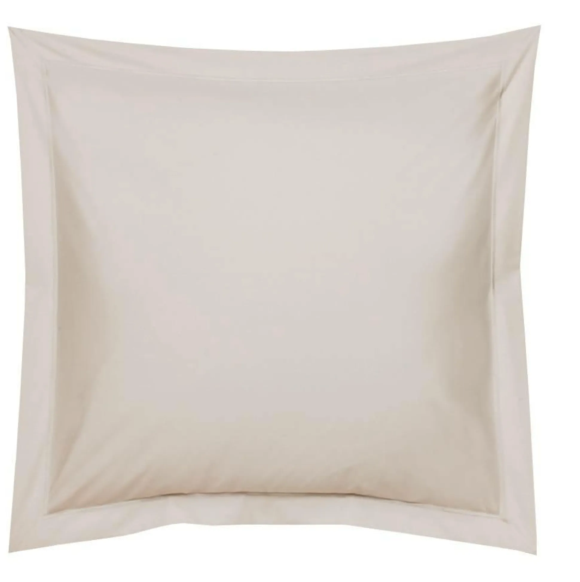 BLANC DES VOSGES Taie d'oreiller Percale Easy - Lin - Taie d'oreiller 65 x 65 cm