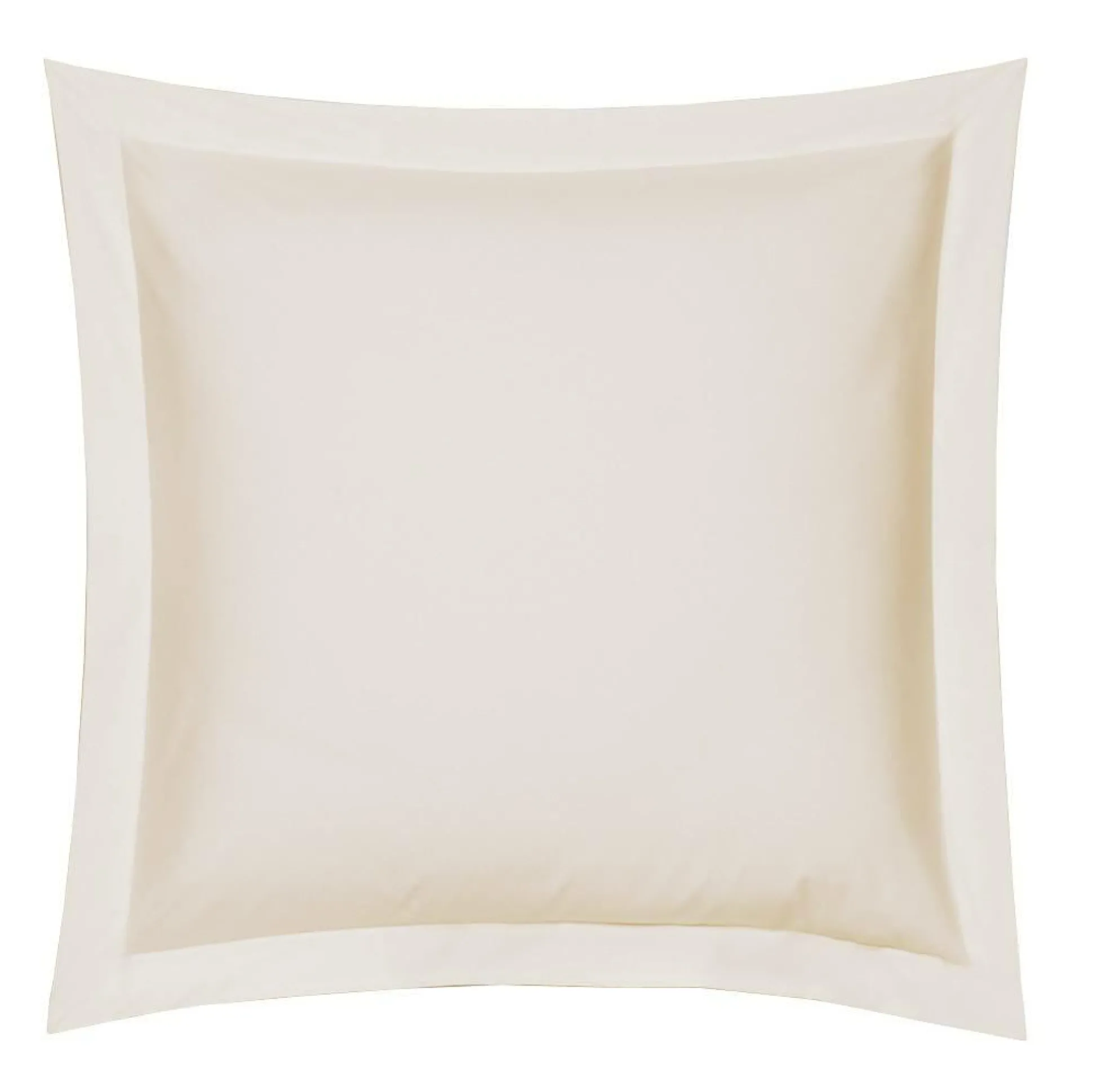 BLANC DES VOSGES Taie d'oreiller Satin - Naturel - Taie d'oreiller 65 x 65 cm