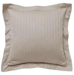 BLANC DES VOSGES Taie d'oreiller satin Divine - Chanvre - Taie d'oreiller 50 x 73 cm