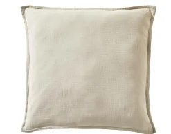 BLANC DES VOSGES Taie gaze de coton Cosy - Désert - Taie d'oreiller 65 x 65 cm