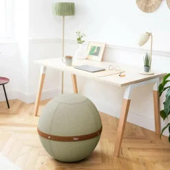 BLOON PARIS Siège ballon dynamique tissu chiné - Vert Pistache - Taille XL